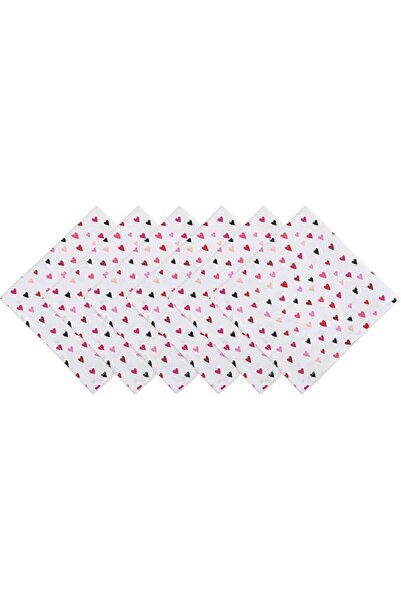 DII Valentine's Day Table Top Collection, Table Runner, 14x108, Hearts Collage