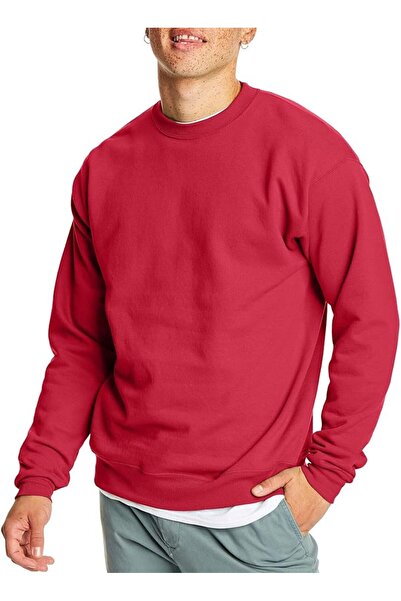 HANES Mens Sweatshirt, Ecosmart Pullover Crewneck Sweatshirt, Big & Tall Avai...