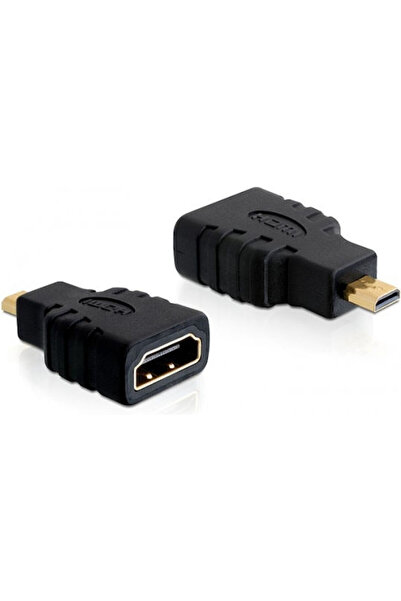 DELOCK Μετατροπέας micro HDMI αρσενικό σε HDMI θηλυκό 1 τεμάχιο 65242