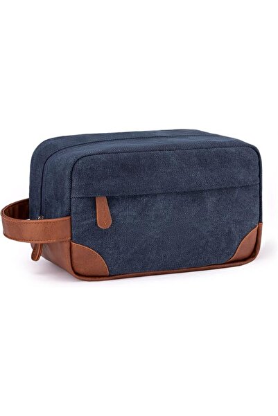 Vorspack Toiletry Bag Hanging Dopp Kit for Men Water Resistant Canvas Shaving...