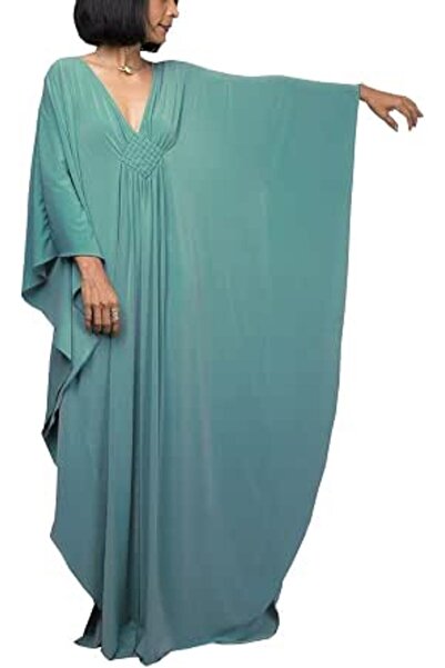 YouKD Women's Long Kaftan Maxi Dress Boho Swimsuit Beach Cover Up Robes One S...