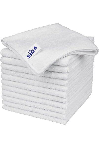 MR.SIGA Microfiber Cleaning Cloths, Streak Free Microfiber Towels, 12 Pack | ...