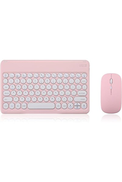 GENERAL Ultra Slim Retro Bluetooth Keyboard and Mouse Combo,Compact Rechargea...