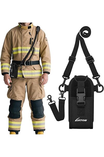 LUITON Radio Holster Radio Strap Firefighter EMS EMT Bundle Set Includes Anti...
