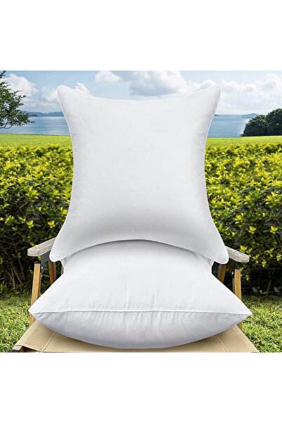 GENERAL 20 x 20 Outdoor Throw Pillow Inserts Set of 2 Waterproof Square Premi...