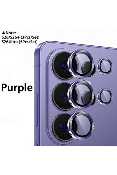choice2 For Galaxy S26 Ultra Purple Metal Ring Camera Glass For S26 Ultra 5G ...