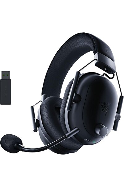 RAZER سماعة الألعاب اللاسلكية بلاك شارك V2 برو إصدار 2023: ميكروفون قابل للفص...