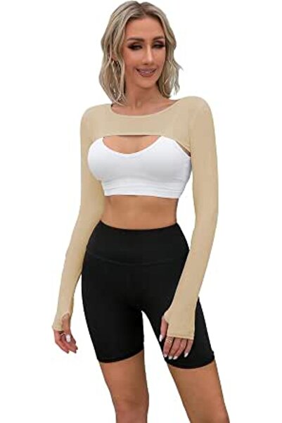 GENERAL Cooling Shawl Arm Sleeve Sun Protection Women's tops for Golfing,Ridi...