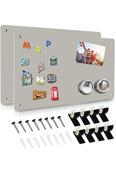 GENERAL HYHOSHI Green Magnetic Board,17.5" x 11.4" Magnet Bulletin Board to D...