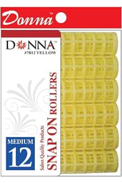 GENERAL DONNA Snap on Rollers Rollers Foam Hair Rollers Hair Curlers Hair Cli...