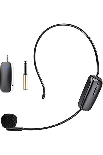 YARDHOBI Wireless Microphone Headset, UHF Head Mic for Voice Amplifier System...