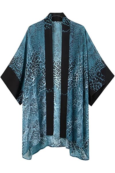 GENERAL Women Bohemian Chiffon Kimono Cardigan Beach Cover Up Bikini Shawl Bl...