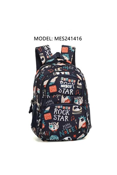 MC Micostore Ghiozdan mediu pregatitoare 145" Rock Star Mesco