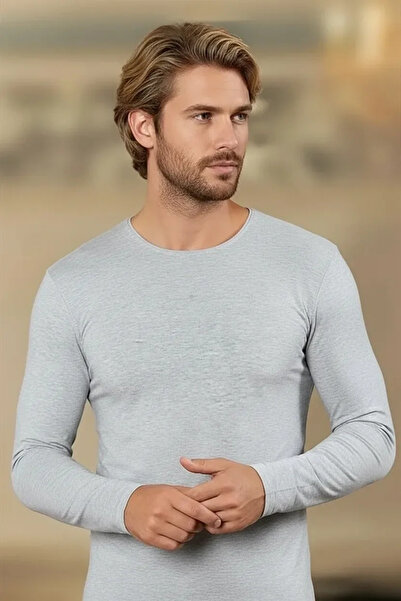 Mariposa Secret Şahinler Men's Lycra Long Sleeve O-Neck E070