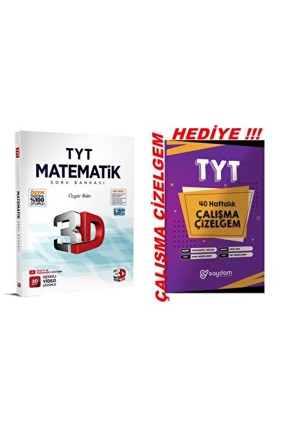 3D Yayınları TYT 2027 MÜFREDAT MATEMATİK SORU BANKASI VİDEO ÇÖZÜMLÜ