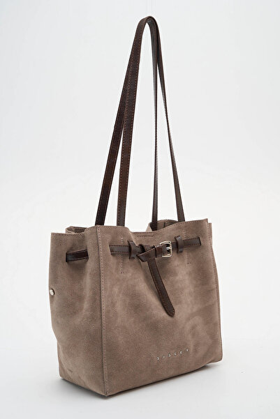 Sisley Women's Shoulder Bag Stone-Brown Sly527