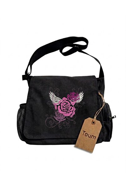 Toum Gothic Printed Unisex Messenger Bag