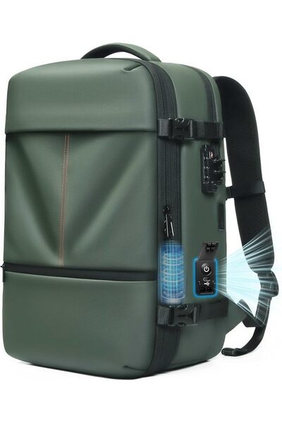 GENERAL IKYWT Vacuum Seal Backpack Travel with Ultra-Power Pump, 80L Expandab...