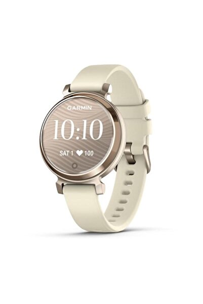 Garmin Έξυπνο ρολόι Lily 2, Κρεμ χρυσή κάσα με λουράκι σιλικόνης Coconut