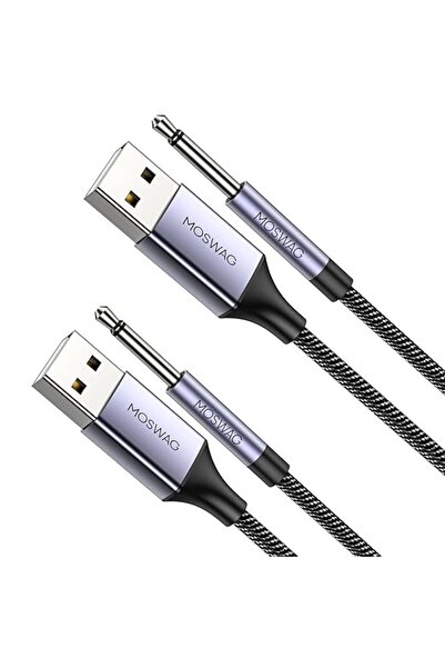 GENERAL كابل شحن MOSWAG USB DC، سلك شحن سريع USB، كابل شحن DC بديل 2.5 مم، مص...