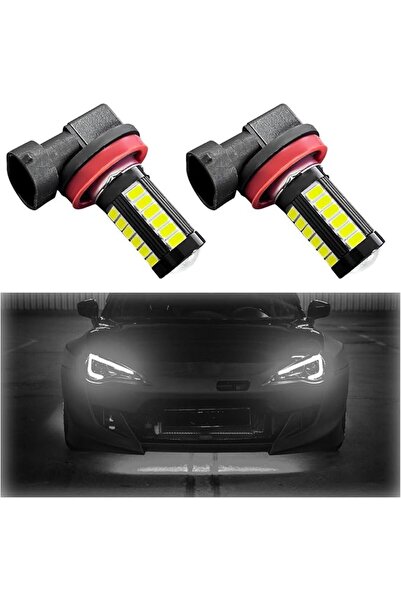 Bukela مجموعة من مصباحين LED للضباب طراز H11 وH8، إضاءة فائقة السطوع 1500 لوم...