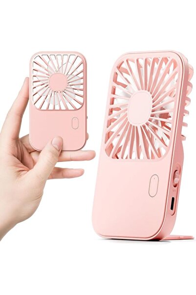 Generic Portable Handheld Fan, Mini USB Rechargeable Fan, Foldable Stand, 3 S...