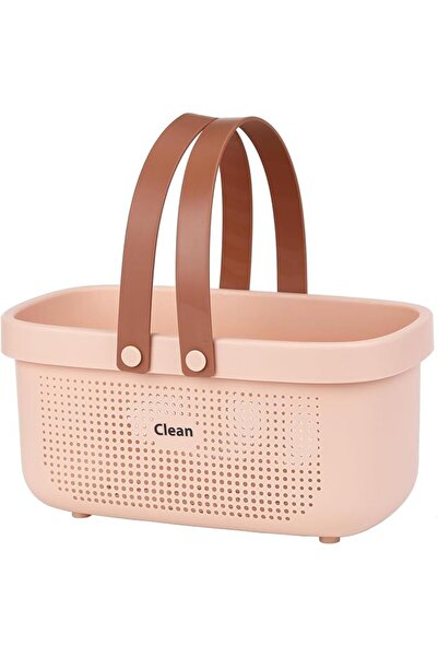 U-HOOME U HOOME Portable Shower Caddy Basket with Handle, Plastic Bathroom Ca...