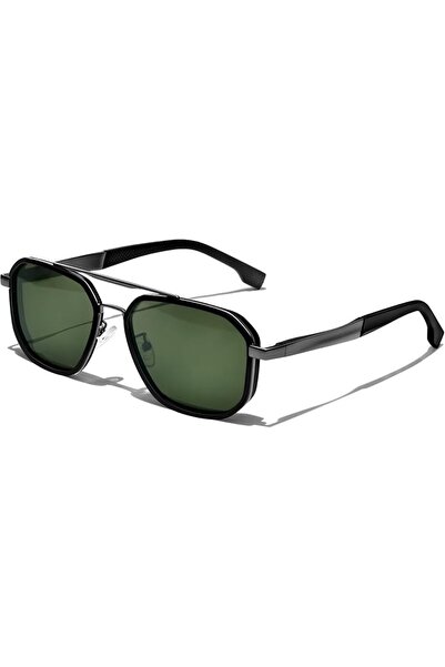KANASTAL Metal Frame Sunglasses for Men, Polarized Sun Glasses Military Goggl...