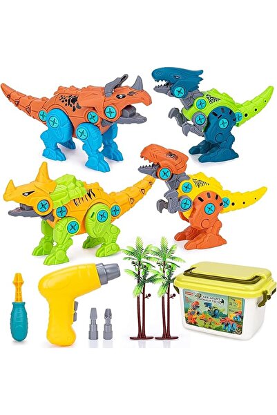 MAKINGTEC Dinosaur Toys, Take Apart Dinosaur Toys for Kids, Educational Const...