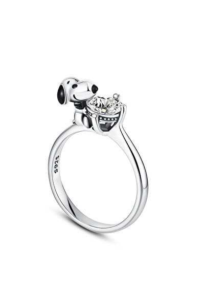 Choice33 MINISO 6 R0211Y Hot Sale 925 Sterling Silver Snoopy Christmas Paw Pr...