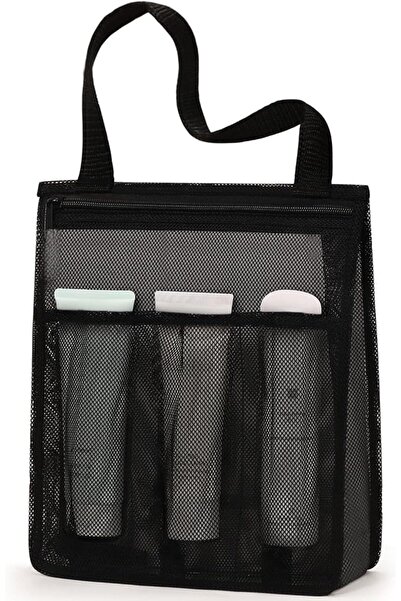 Paporich Portable Mesh Shower Caddy, Bathroom Shower Bag, Gym Travel Camp Dor...