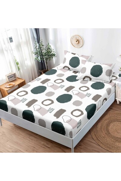 Edormitor Cearșaf cu elastic Finet 180 x 200 + 2 fețe de pernă F CDF 11465