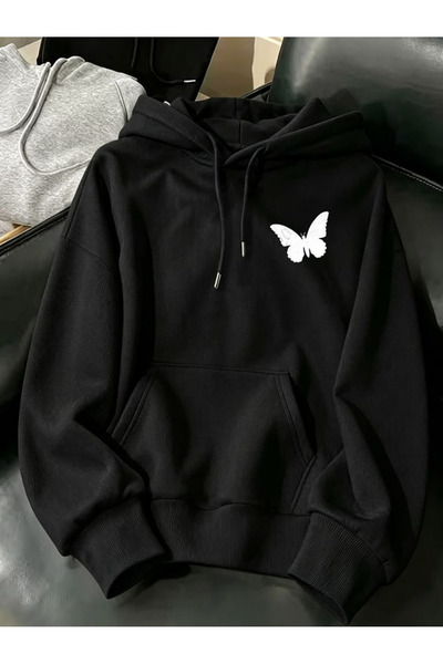 bellanova Unisex Printed Hooded Sweatshirt