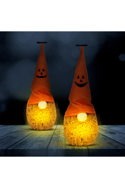 Alista Home Halloween Elf LED 20 cm, luminous decoration, textile, warm white...