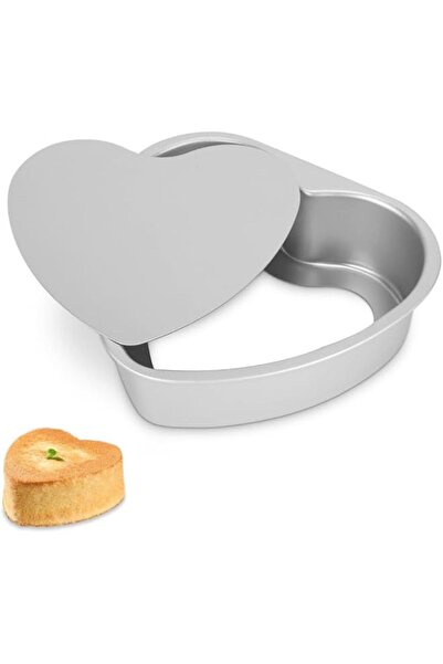 Generic Heart Shaped Cake Pan, 8 Inch Aluminium Cake Baking Pans, Muffin Chee...
