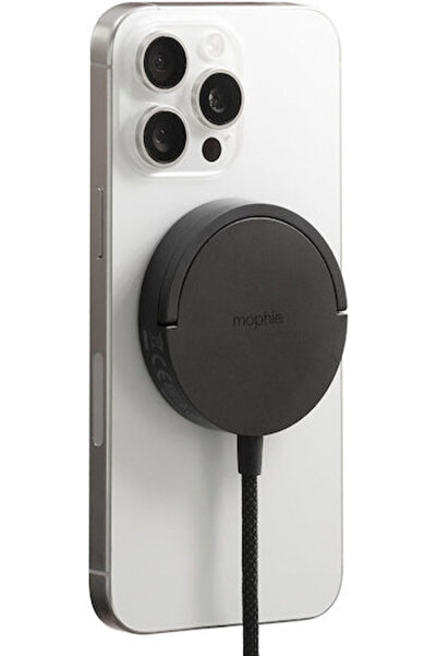 Mophie Ασύρματος Φορτιστής (Qi Pad) 15W Μαύροι (Mophieqi2)