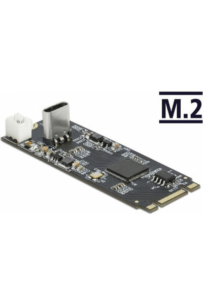 DELOCK Μετατροπέας M.2 Key B+M σε USB Type-C Αρσενικό 63174