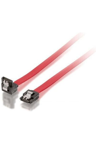 EQUIP Καλώδιο SATA-SATA > SATA Down M M 0,50μ Riegel Polybag