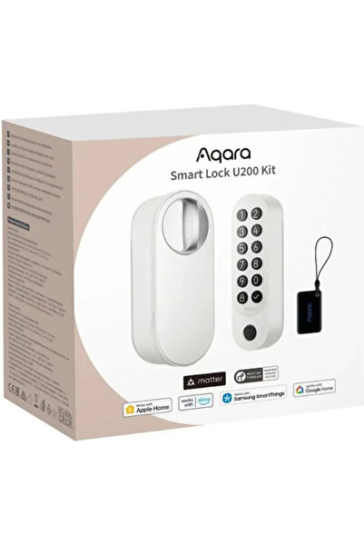 Aqara U200 Ηλεκτρονική Κλειδαριά Αναβάθμισης με Συνδεσιμότητα Bluetooth Λευκό