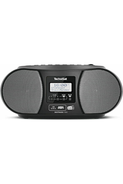 TECHNİSAT Digitradio 1990 Φορητό Σύστημα Ήχου με CD, USB, Ραδιόφωνο, Μαύρο Κω...