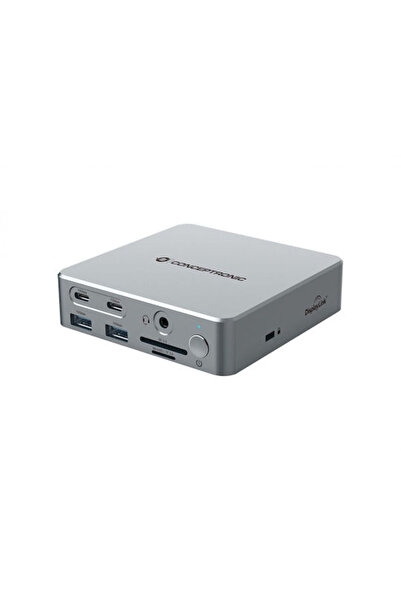 CONCEPTRONIC DONN25G 15-σε-1 Σταθμός σύνδεσης USB-C με HDMI/DisplayPort 4K, P...