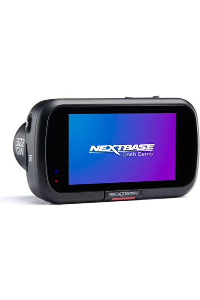 Nextbase 322GW 1080P Καταγραφικό Αυτοκινήτου Παρμπρίζ, Οθόνη 2.5 " με Αυτοκόλ...