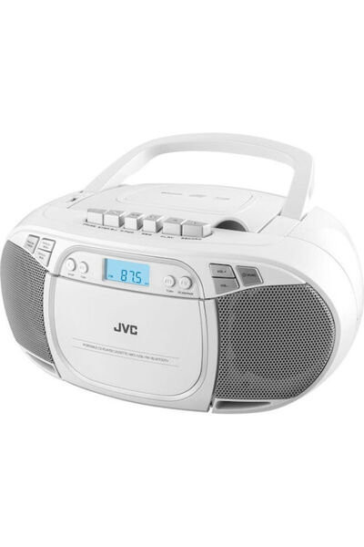 JVC Φορητό Ηχοσύστημα με CD Λευκό Κωδικός: RC-E451W