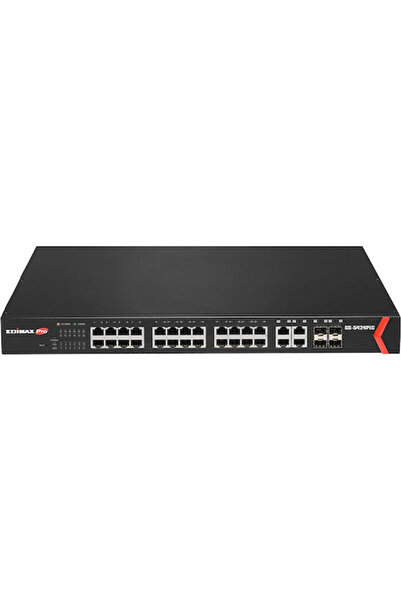 EDIMAX GS-5424PLC v2 Μη διαχειριζόμενος διακόπτης L2 PoE Plus με 24 θύρες Gig...