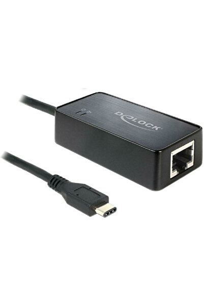 DELOCK 62642 Προσαρμογέας δικτύου USB-C με ενσύρματη σύνδεση Gigabit Ethernet