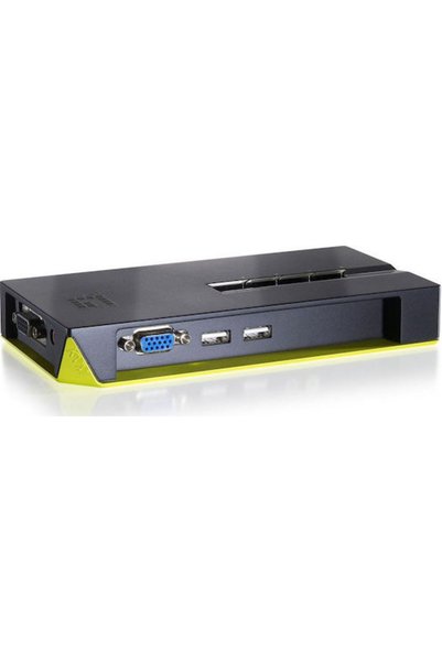 LEVEL ONE KVM-0422 Διακόπτης KVM και Δεδομένων με USB 2.0 / VGA