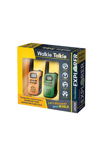 Lisciani Επικοινωνία έως 5 χλμ. με Φακό & Πυξίδα |Walkie Talkies I'm a Genius...