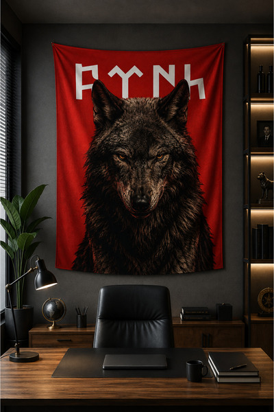 Vagonik Turkish Series Wall Covering Wall Tapestry Thick Fabric Quality Printing