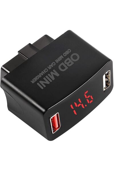 JOYZZZ شاحن طاقة، منفذ OBD عالمي مع مخرج Type-C، متوافق مع الهواتف والأجهزة ا...