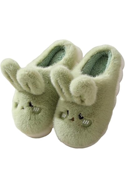 KASTWAVE Cute Bunny Plush Slippers for Women, Warm Soft Cotton Indoor House S...